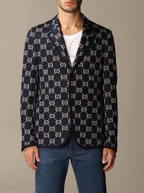 mens gucci overcoat|Gucci jacket men's cheap.